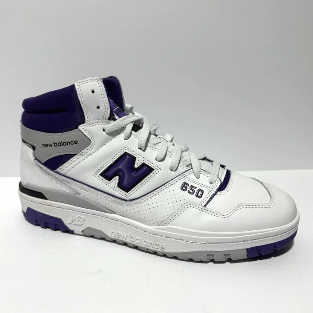 New Balance Mens 650R Sneakers White Size 13D